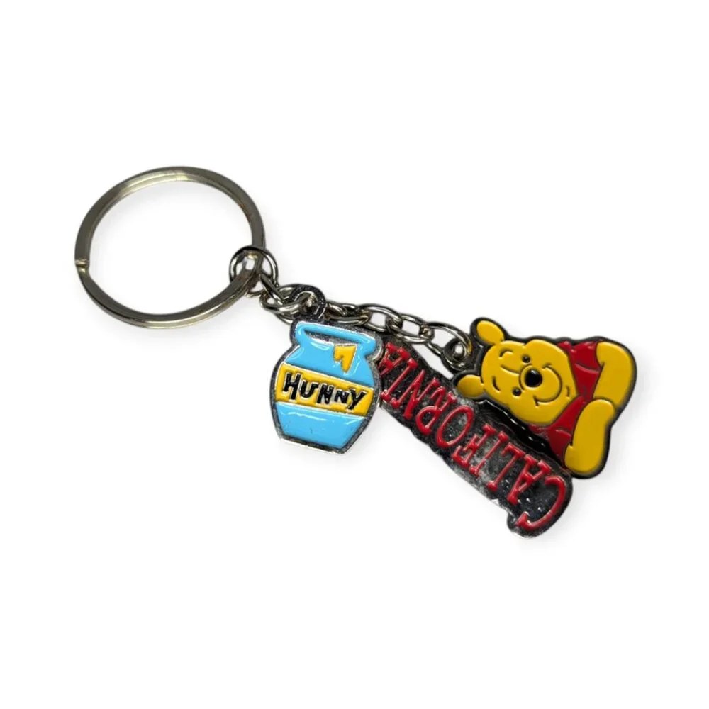 Disney Winnie the Pooh & California Key Ring